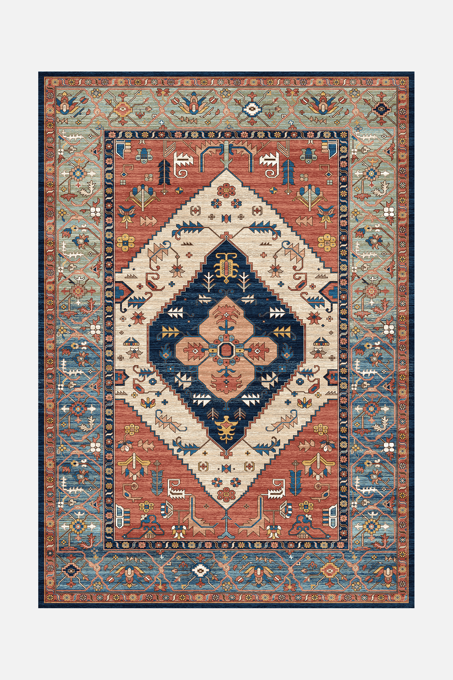 Casablanca Waschbare Teppich – Patoul Teppiche