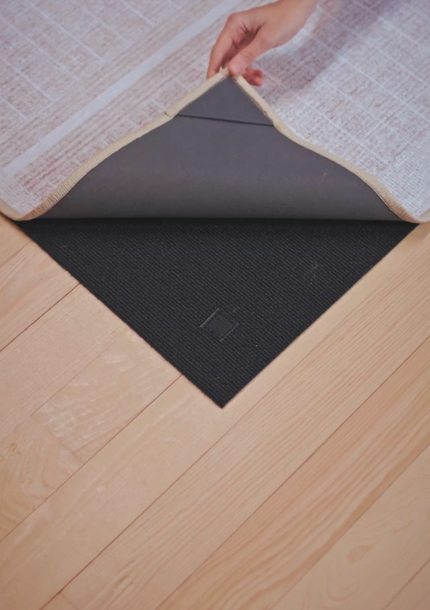 Havan Schwarz Teppich